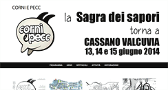 Desktop Screenshot of corniepecc.vallidelverbano.va.it